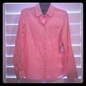 Tommy Hilfiger Buttondown Blouse Roll up Sleeve